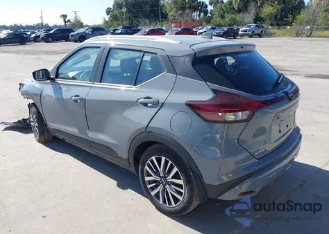 2022 Nissan Kicks Sv Xtronic Cvt from USA, damaged, VIN 3N1CP5CV7NL479611